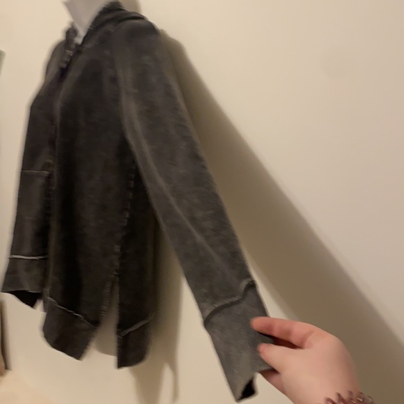 P.J Salvage Acid Wash Zip Up Hoodie Size Medium - Picture 5 of 11